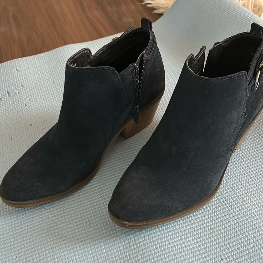 White Mountain Suede Booties